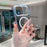 For iPhone 17 Pro Max Magnetic Clear Case PC +TPU Hybrid Phone Cover Compatible with MagSafe - 2