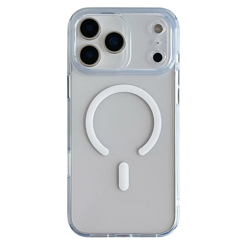 For iPhone 17 Pro Max Magnetic Case Matte Clear Phone Cover Compatible with MagSafe - 1
