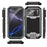 R-JUST For iPhone 17 Pro Case PC + Silicone + Metal Back Cover with Tempered Glass Film - Black - 3