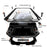 R-JUST For iPhone Air Case PC + Silicone + Metal Kickstand Phone Cover with Tempered Glass Film - Black - 5