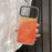 For iPhone 17 Pro Case Dual-Color Flowing Liquid Glitter TPU + PC Phone Cover - Black Blue - 4