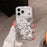For iPhone 17 Pro Case Bling Rhinestone Quicksand TPU + PC Protective Cover - Silver - 2