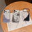For iPhone 17 Pro Case Bling Rhinestone Quicksand TPU + PC Protective Cover - Silver - 5