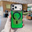 For iPhone 17 Pro Max Case Compatible with MagSafe Liquid Quicksand PC + TPU Luminous Phone Cover - Green - 2