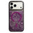 For iPhone 17 Pro Max Case Compatible with MagSafe Glitter Floating Quicksand TPU + PC Phone Cover - Purple - 1