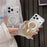 For iPhone 17 Pro Max Case Compatible with MagSafe Flowing Quicksands Sparkle PC + TPU Phone Cover - Golden Polka Dots - 4