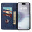For iPhone 17 Case PU Leather Shockproof Protection Wallet Phone Cover - Blue - 2