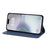 For iPhone 17 Case PU Leather Shockproof Protection Wallet Phone Cover - Blue - 3
