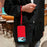 For iPhone 18 Pro Max / 17 Pro Max Case Contrasting Colors Shockproof TPU Phone Cover with Wrist Strap - Red - 3