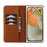 ABEEL For Google Pixel 10 Pro Fold Phone Case RFID Blocking Leather Flip Cover - Brown - 3