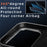 For iPhone 17 Pro Max Case Forged Texture Aramid Fiber + TPU Phone Cover with Black Lens Frame - Red - 7