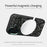 For iPhone 17 Case Forged Texture Aramid Fiber + TPU Phone Cover with Black Lens Frame - Black - 6