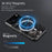 For iPhone 17 Pro Magnetic Case Large Texture Aramid Fiber + TPU Phone Cover - Black - 2
