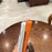 For iPhone 17 Pro Max Case Large Window Crocodile Texture Leather + TPU Phone Cover with PC Lens Film - Orange - 4