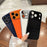 For iPhone 17 Pro Max Case Large Window Crocodile Texture Leather + TPU Phone Cover with PC Lens Film - Orange - 6