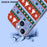 For iPhone 13 6.1 inch / iPhone 14 Case Christmas Themed Pattern Printing TPU Phone Back Cover - Christmas Ribbons - 3