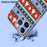 For iPhone 13 Pro Max 6.7 inch Case Christmas Themed Pattern Printing TPU Phone Back Cover - Christmas Ribbons - 3
