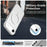 For iPhone Air Case Candy Color PC + TPU + PET Phone Cover Compatible with MagSafe - White - 2