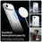 For iPhone Air Case Candy Color PC + TPU + PET Phone Cover Compatible with MagSafe - White - 3
