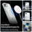 For iPhone 17e / 16e Case Candy Color PC + TPU + PET Phone Cover Compatible with MagSafe - White - 3