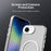 For iPhone 17e / 16e Case Candy Color PC + TPU + PET Phone Cover Compatible with MagSafe - White - 7