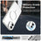 For iPhone 16 Plus Case Candy Color PC + TPU + PET Phone Cover Compatible with MagSafe - White - 2