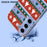 For Samsung Galaxy S23 Case Christmas Themed Pattern Printing TPU Phone Back Cover - Christmas Ribbons - 3