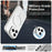 For iPhone 16 Pro Max Case Candy Color PC + TPU + PET Phone Cover Compatible with MagSafe - White - 2