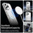 For iPhone 16 Pro Max Case Candy Color PC + TPU + PET Phone Cover Compatible with MagSafe - White - 3