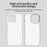 For iPhone 15 Pro Max Case Candy Color PC + TPU + PET Phone Cover Compatible with MagSafe - White - 4