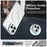 For iPhone 14 Pro Max Case Candy Color PC + TPU + PET Phone Cover Compatible with MagSafe - White - 2