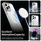 For iPhone 14 Pro Max Case Candy Color PC + TPU + PET Phone Cover Compatible with MagSafe - White - 3