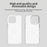 For iPhone 13 Pro Max Case Candy Color PC + TPU + PET Phone Cover Compatible with MagSafe - White - 4
