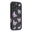 For iPhone 16 Pro Max Case Butterfly Print TPU Shockproof Phone Back Cover - Pink - 1