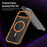 For iPhone Air Case Compatible with MagSafe TPU + PC Transparent Phone Cover - Transparent Orange - 5