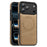 For iPhone 17 Pro Max Case Compatible with MagSafe Leather Back Phone Cover - Desert Gold - 1