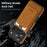 For iPhone 17 Pro Max Magnetic Case with Detachable Card Holder TPU + PU Leather Phone Back Cover - Brown - 5