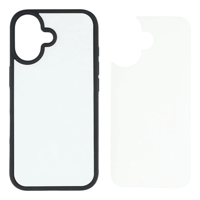 10Pcs / Pack For iPhone 17 Case Shockproof PC+TPU Phone Cover Support Heat Transfer Printing - 2