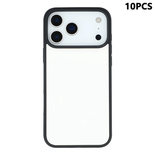 10Pcs / Pack For iPhone 17 Pro Case Shockproof PC+TPU Phone Cover Support Heat Transfer Printing - 1