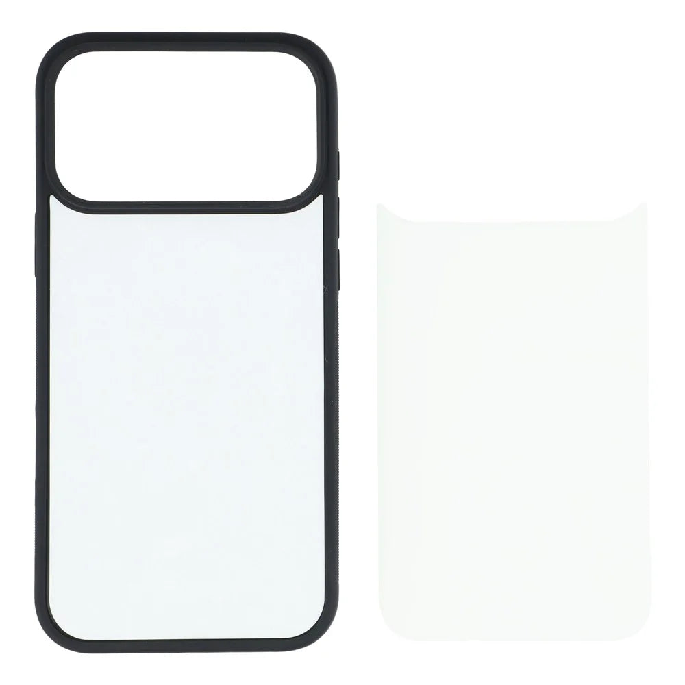 10Pcs / Pack For iPhone 17 Pro Case Shockproof PC+TPU Phone Cover Support Heat Transfer Printing - 2
