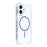 For iPhone 17 Magnetic Case with Lanyard Drop-Proof TPU + PC Phone Back Cover - Purple - 3