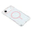 For iPhone Air Magnetic Case with Lanyard Drop-Proof TPU + PC Phone Back Cover - Pink - 5