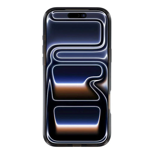 JAUCASE For iPhone 17 Pro Max Case Rotating Kickstand TPU + PC Clear Phone Back Cover - Transparent Black - 2