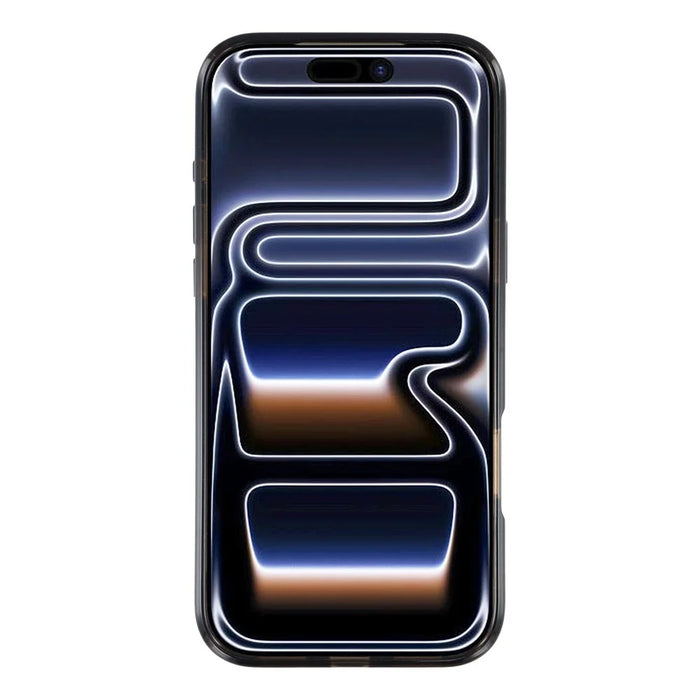 JAUCASE For iPhone 17 Pro Max Case Rotating Kickstand TPU + PC Clear Phone Back Cover - Transparent Black - 2