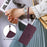 For iPhone 16 Pro Max Case Wallet Stand Lotus Imprint Leather Phone Cover with Wrist Strap - Wine Red - 5