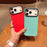 For iPhone 18 Pro / 17 Pro Case Black Lens Frame Shockproof TPU PC Phone Back Cover - Red - 2