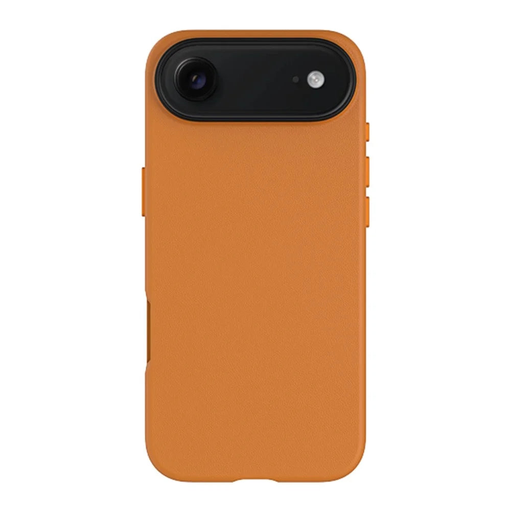 KZDOO For iPhone Air Case Compatible with MagSafe PU + PC Shockproof Phone Cover - Orange - 1