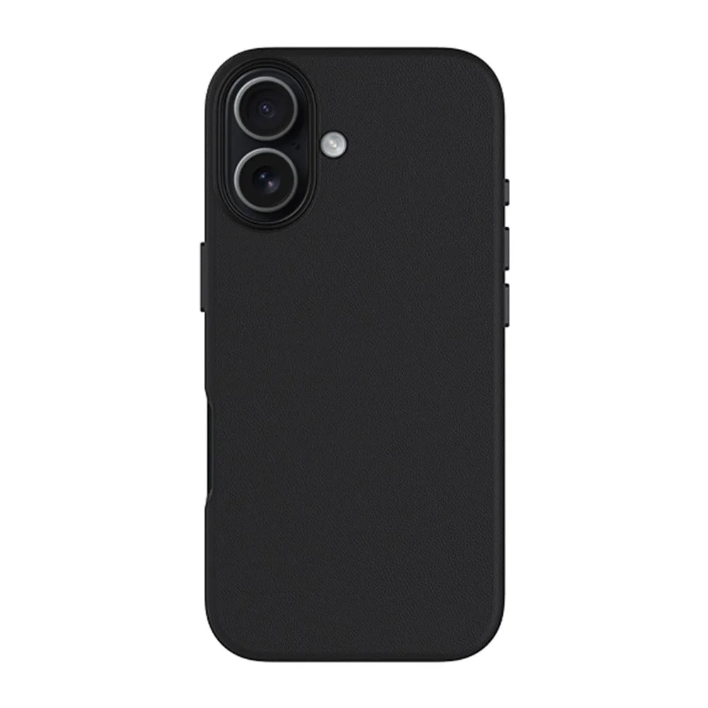 KZDOO For iPhone 17 Case Compatible with MagSafe PU + PC Shockproof Phone Cover - Black - 1