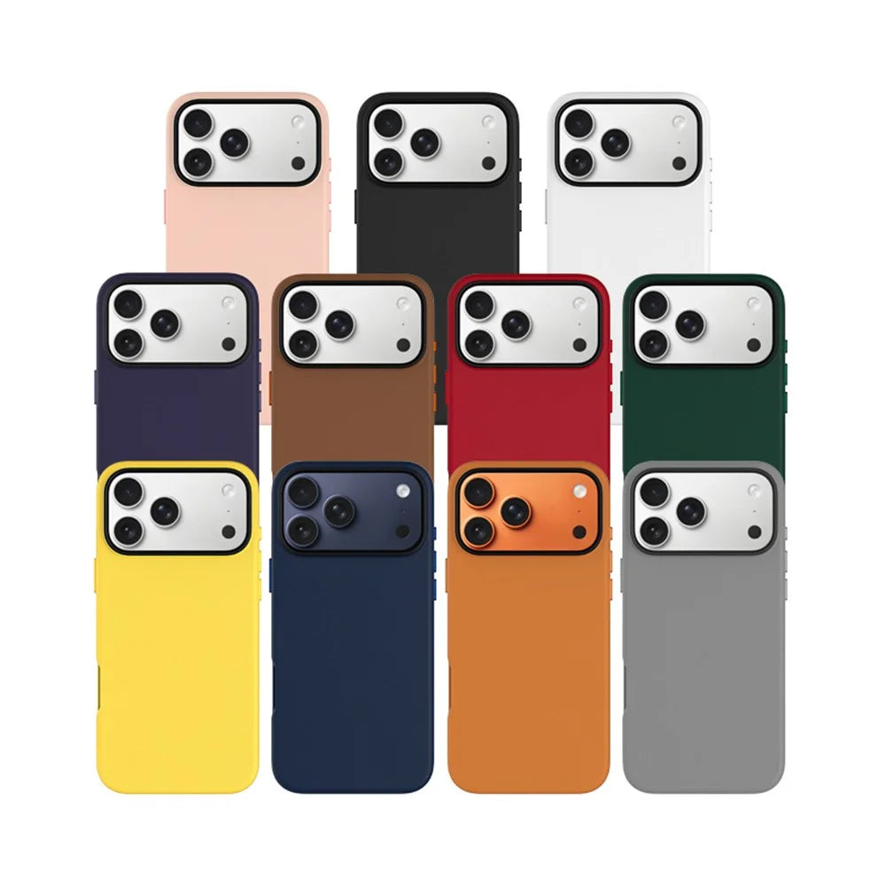 KZDOO Noble Collection Series For iPhone 17 Pro Max Case PU+PC Shockproof Phone Cover - Black - 7