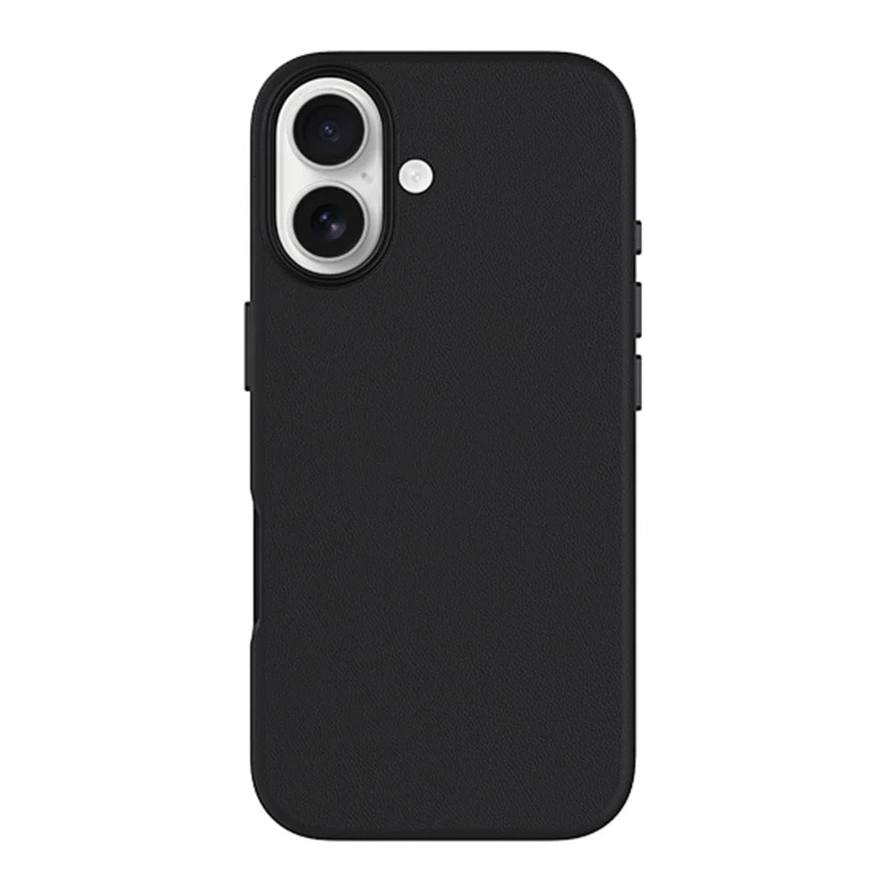 KZDOO Noble Collection Series For iPhone 17 Case PU + PC Shockproof Phone Cover - Black - 1